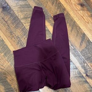 Women’s Burgundy Leggings